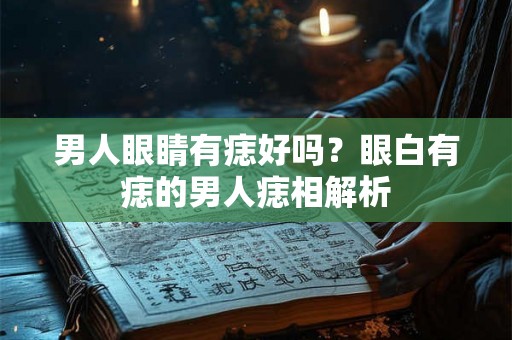 男人眼睛有痣好吗？眼白有痣的男人痣相解析