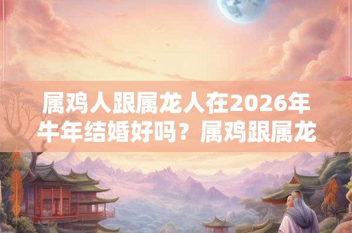 属鸡人跟属龙人在2026年牛年结婚好吗？属鸡跟属龙配吗？