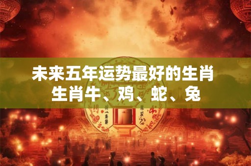 未来五年运势最好的生肖 生肖牛、鸡、蛇、兔