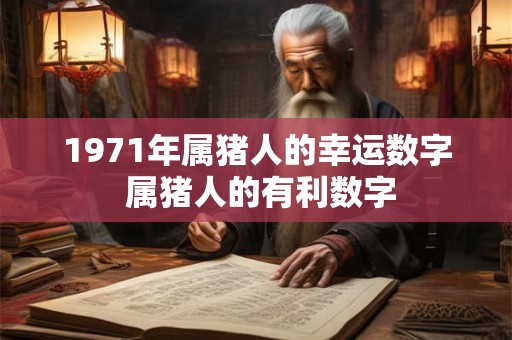 1971年属猪人的幸运数字 属猪人的有利数字 1971年属猪人的幸运数字 属猪人的有利数字