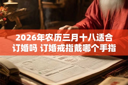 2026年农历三月十八适合订婚吗 订婚戒指戴哪个手指 2026年农历三月十八适合订婚吗 订婚戒指戴哪个手指