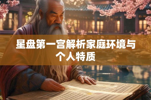 星盘第一宫解析家庭环境与个人特质 星盘第一宫解析家庭环境与个人特质
