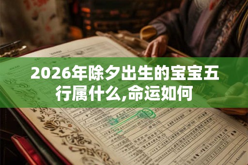 2026年除夕出生的宝宝五行属什么,命运如何
