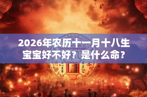 2026年农历十一月十八生宝宝好不好?是什么命? 2026年农历十一月十八生宝宝好不好?是什么命?