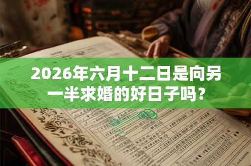 2026年六月十二日是向另一半求婚的好日子吗？