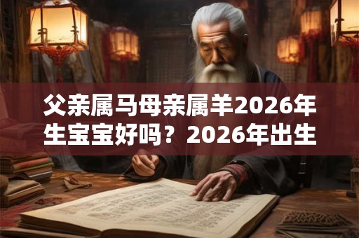 父亲属马母亲属羊2026年生宝宝好吗?2026年出生牛宝宝命运? 父亲属马母亲属羊2026年生宝宝好吗?2026年出生牛宝宝命运?