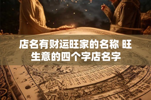 店名有财运旺家的名称 旺生意的四个字店名字 店名有财运旺家的名称 旺生意的四个字店名字
