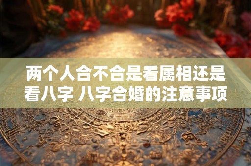 两个人合不合是看属相还是看八字 八字合婚的注意事项