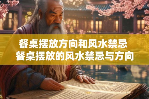餐桌摆放方向和风水禁忌 餐桌摆放的风水禁忌与方向 餐桌摆放方向和风水禁忌 餐桌摆放的风水禁忌与方向
