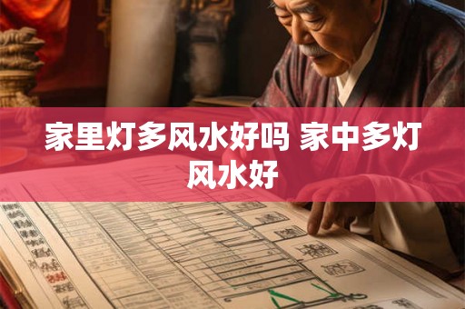 家里灯多风水好吗 家中多灯风水好 家里灯多风水好吗 家中多灯风水好