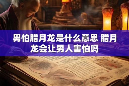 男怕腊月龙是什么意思 腊月龙会让男人害怕吗