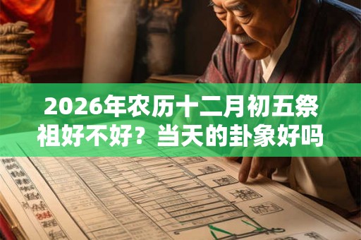 2026年农历十二月初五祭祖好不好？当天的卦象好吗？