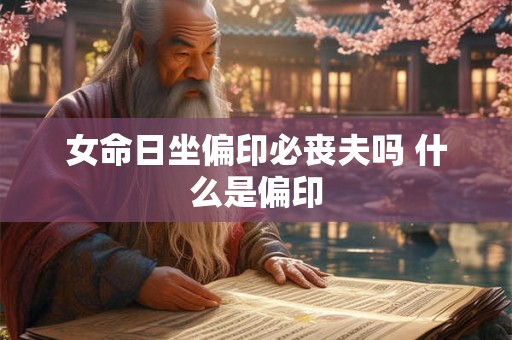 女命日坐偏印必丧夫吗 什么是偏印 女命日坐偏印必丧夫吗 什么是偏印