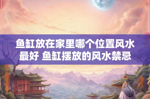 鱼缸放在家里哪个位置风水最好 鱼缸摆放的风水禁忌