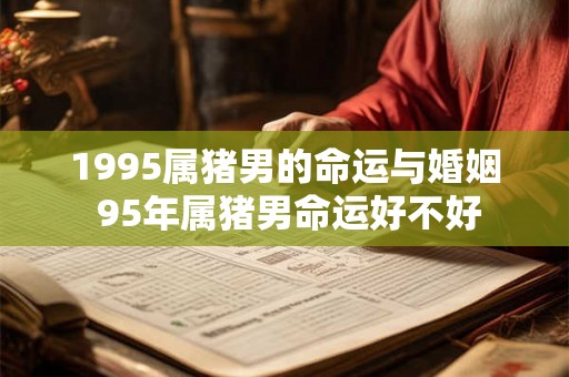 1995属猪男的命运与婚姻 95年属猪男命运好不好