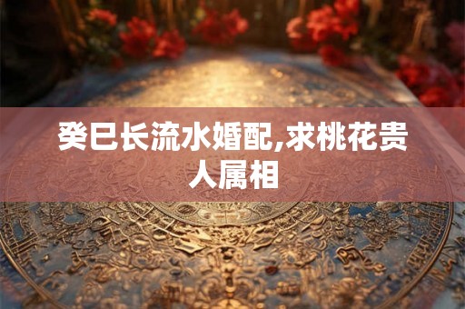 癸巳长流水婚配,求桃花贵人属相
