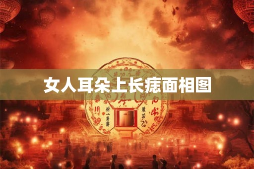 女人耳朵上长痣面相图