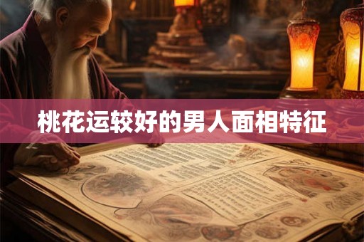 桃花运较好的男人面相特征