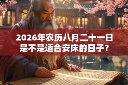 2026年农历八月二十一日是不是适合安床的日子？