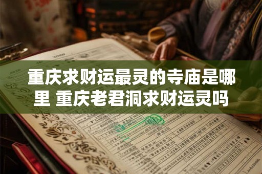 重庆求财运最灵的寺庙是哪里 重庆老君洞求财运灵吗