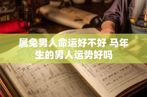 属兔男人命运好不好 马年生的男人运势好吗 属兔男人命运好不好 马年生的男人运势好吗