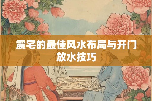 震宅的最佳风水布局与开门放水技巧