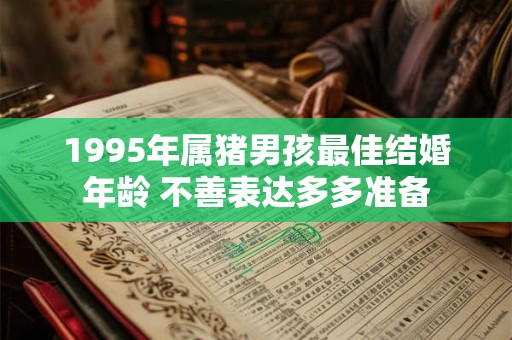 1995年属猪男孩最佳结婚年龄 不善表达多多准备 1995年属猪男孩最佳结婚年龄 不善表达多多准备