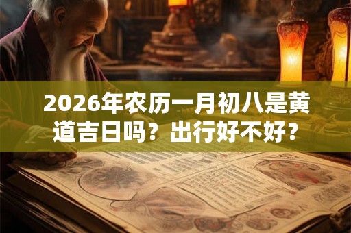 2026年农历一月初八是黄道吉日吗？出行好不好？