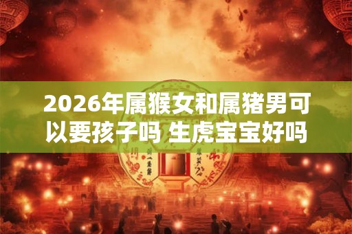 2026年属猴女和属猪男可以要孩子吗 生虎宝宝好吗
