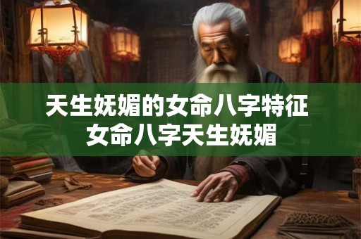 天生妩媚的女命八字特征 女命八字天生妩媚