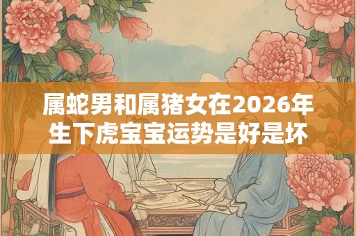 属蛇男和属猪女在2026年生下虎宝宝运势是好是坏