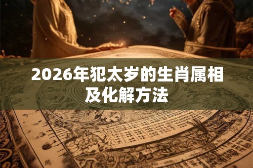 2026年犯太岁的生肖属相及化解方法