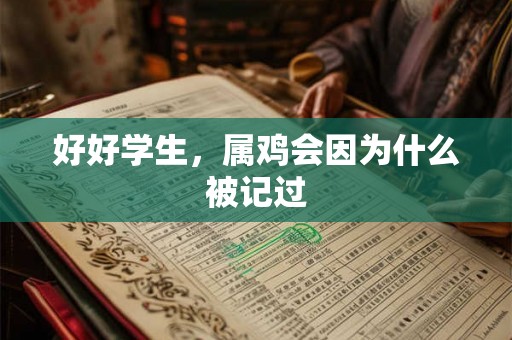 好好学生,属鸡会因为什么被记过 好好学生,属鸡会因为什么被记过