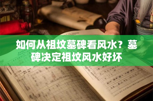 如何从祖坟墓碑看风水？墓碑决定祖坟风水好坏