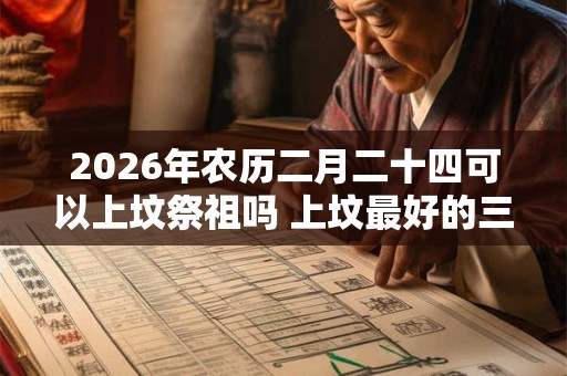 2026年农历二月二十四可以上坟祭祖吗 上坟最好的三种菜是什么