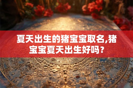 夏天出生的猪宝宝取名,猪宝宝夏天出生好吗？