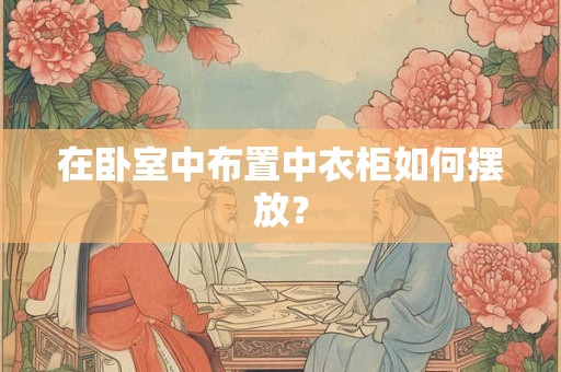 在卧室中布置中衣柜如何摆放？