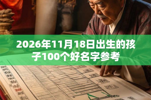 2026年11月18日出生的孩子100个好名字参考