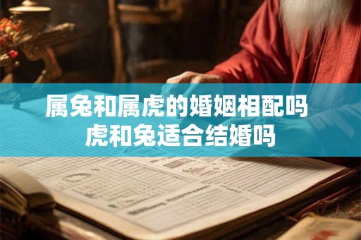 属兔和属虎的婚姻相配吗 虎和兔适合结婚吗