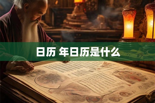 日历 年日历是什么 日历 年日历是什么