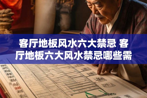 客厅地板风水六大禁忌 客厅地板六大风水禁忌哪些需要避免