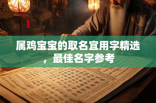 属鸡宝宝的取名宜用字精选，最佳名字参考