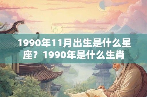 1990年11月出生是什么星座？1990年是什么生肖