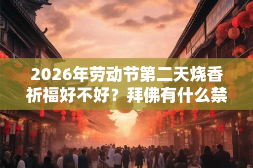 2026年劳动节第二天烧香祈福好不好？拜佛有什么禁忌？