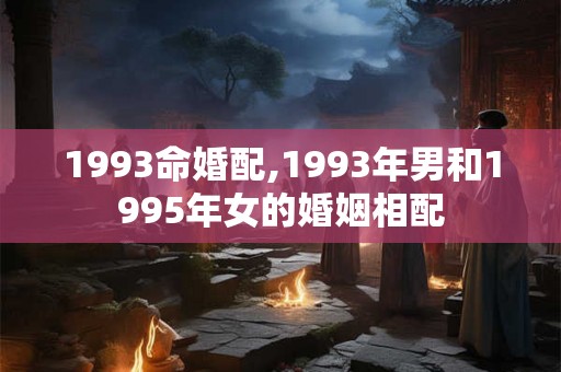 1993命婚配,1993年男和1995年女的婚姻相配