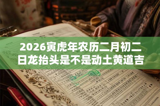 2026寅虎年农历二月初二日龙抬头是不是动土黄道吉日? 2026寅虎年农历二月初二日龙抬头是不是动土黄道吉日?