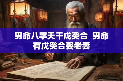 男命八字天干戊癸合 男命有戊癸合娶老妻 男命八字天干戊癸合 男命有戊癸合娶老妻