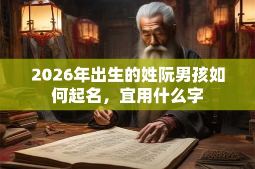 2026年出生的姓阮男孩如何起名,宜用什么字 2026年出生的姓阮男孩如何起名,宜用什么字