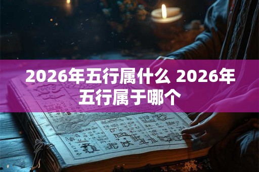 2026年五行属什么 2026年五行属于哪个 2026年五行属什么 2026年五行属于哪个