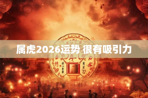 属虎2026运势 很有吸引力 属虎2026运势 很有吸引力